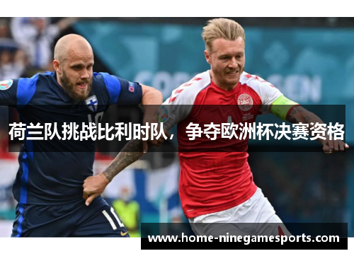荷兰队挑战比利时队，争夺欧洲杯决赛资格